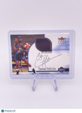 CHAMIQUE HOLDSCLAW 2001 FLEER JERSEY PATCH AUTO AUTOGRAPH