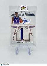 ZION WILLIAMSON 2021 Flawless Collegiate Star Swatch Patch On Card Auto /25 Duke