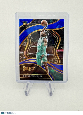 Brandon Miller 2023-24 Select Courtside Blue Cracked Ice Prizm Rookie RC #286