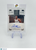 Cameron Cam Thomas 2022-23 National Treasures Game Gear Jersey Patch Auto /99