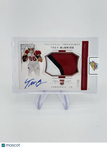 Trey McBride 2022 Panini National Treasures RPA Auto /99 RC Cardinals