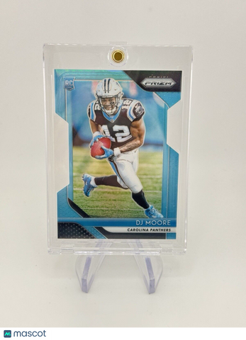 DJ Moore 2018 Panini Prizm Prizm Light Blue RC Rookie /199 Panthers