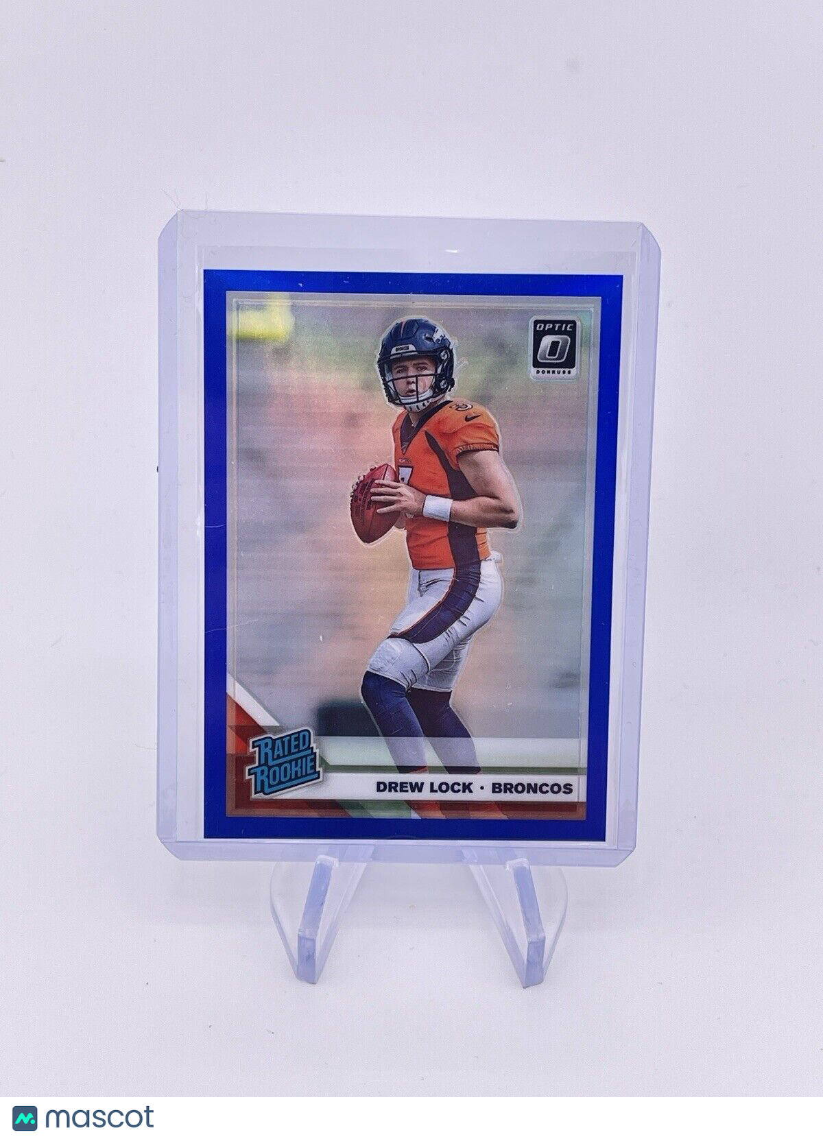 DREW LOCK 2019 PRIZM DONRUSS OPTIC BLUE /150 Rated Rookie RC Giants