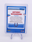 ANTHONY RICHARDSON 2023 PRIZM BLUE OPTIC HYPER RATED ROOKIE RC COLTS