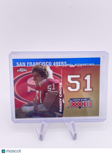 RANDY CROSS 2008 TOPPS CHROME GOLD /50 Refractor SUPER BOWL 49ers