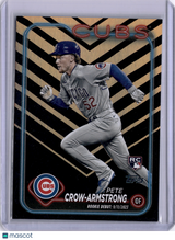 Pete Crow-Armstrong 2024 Topps Update Series Halloween Rookie RC Cubs