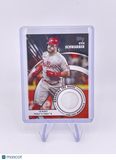 KYLE SCHWARBER 2024 JERSEY PATCH ROUNDING BASES GAME USED