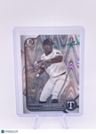 KUMAR ROCKER 2022 BOWMAN CHROME 1st Refractor Raywave Rangers