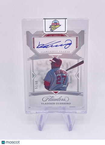 VLADIMIR GUERRERO 2023 FLAWLESS AUTO AUTOGRAPH /25 Silver Signature Angels