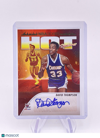 DAVID THOMPSON 2023 HOOPS HOT SIGNATURES AUTO AUTOGRAPH Nuggets