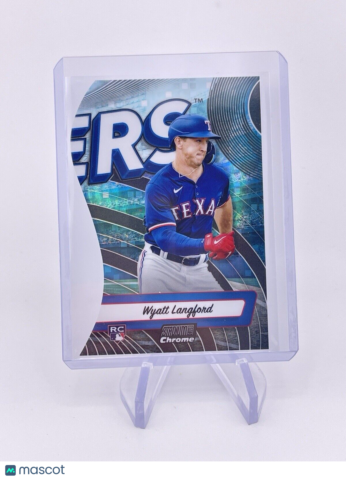 WYATT LANGFORD 2024 Stadium Club Chrome Rookie RC Die Cut