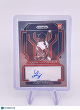 CAMILO DOVAL 2022 PRIZM ROOKIE RC AUTO AUTOGRAPH GIANTS