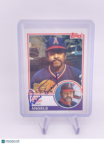 Luis Tiant 2001 Topps 1983 Auto Autograph Signature Angels