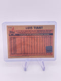 Luis Tiant 2001 Topps 1983 Auto Autograph Signature Angels