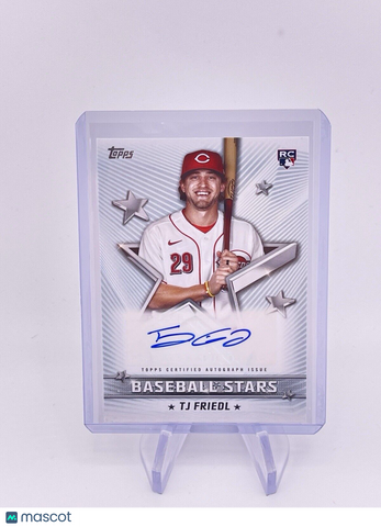 TJ FRIEDL 2022 Topps Rookie Auto Autograph Signature Rookie RC Reds