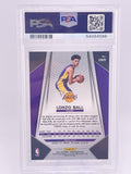 LONZO BALL 2017 PRIZM ROOKIE RC PSA 9 Lakers Bulls