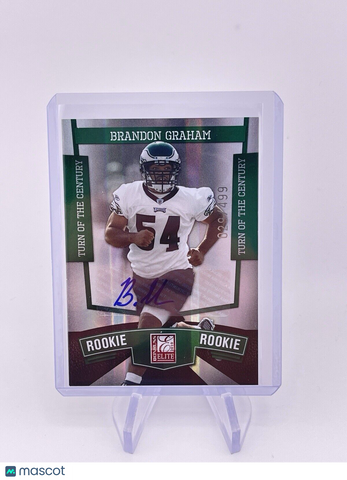 BRANDON GRAHAM 2010 Auto Autograph /499 Eagles Signature So SSP Rookie RC