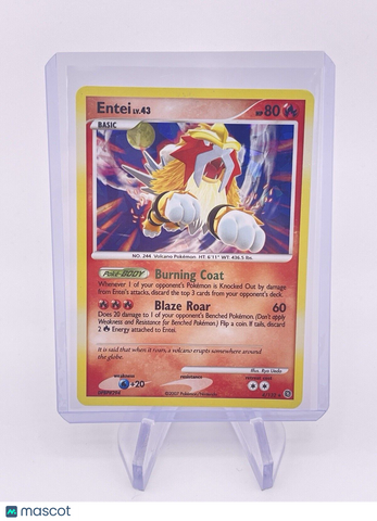 ENTEI LV.43 4/132 2007 Pokémon Secret Wonders Holo Ice