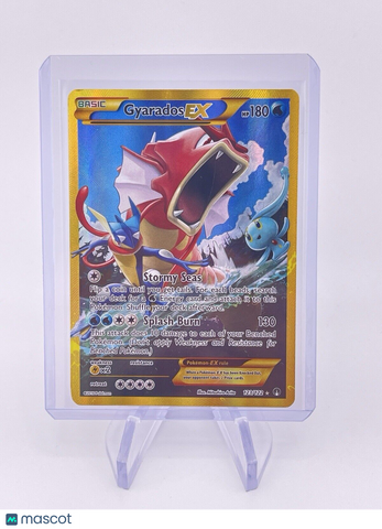 GYARADOS EX 2016 POKÉMON 123/122 FULL ART FA SECRET RARE BREAKPOINT