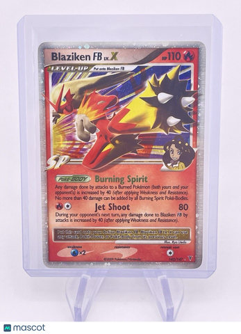 BLAZIKEN FV LV.X Pokémon 142/147 Supreme Victors Rare Holo