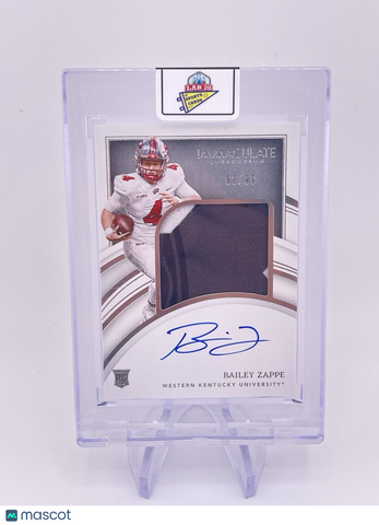 BAILEY ZAPPE 2022 RPA ROOKIE RC AUTO AUTOGRAPH /99 Immaculate