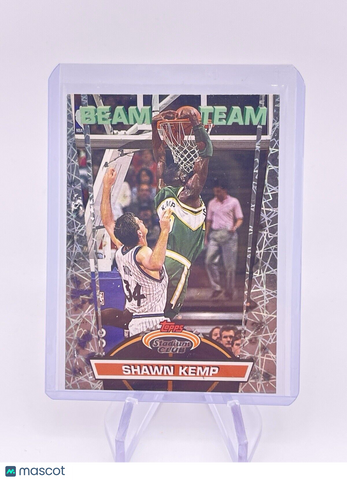 SHAWN KEMP TOPPS STADIUM CLUB BEAM TEAM 1993 SONICS