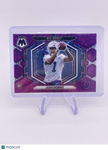 JOSH DOWNS 2023 PRIZM PURPLE MOSAIC /50 Rookie RC No Huddle