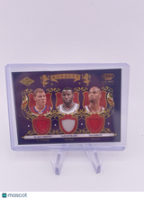 BLAKE GRIFFIN TAJ GIBSON 2009-10 CROWN ROYALE ROOKIE JERSEY PATCH /499
