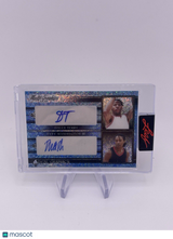 TYTY WASHINGTON DALEN TERRY /10 LEAF Multi Graphics Auto Autograph Dual /10