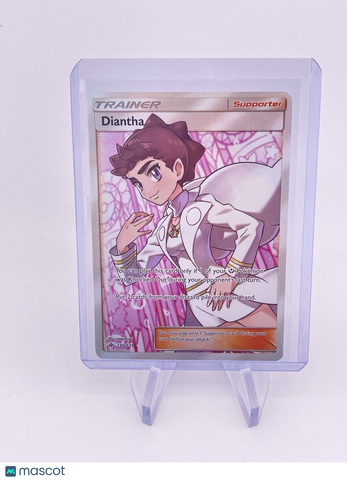 DIANTHA POKÉMON SUN AND MOON FORBIDDEN LIGHT 130/131 Full Art Trainer