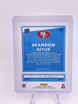 BRANDON AIYUK 2020 DONRUSS RATED ROOKIE GOLD BRONZE /50 RC 49ers