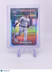 JASSON DOMINGUEZ 2025 TOPPS UPDATE FOIL ROOKIE RC YANKEES