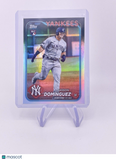 JASSON DOMINGUEZ 2025 TOPPS UPDATE FOIL ROOKIE RC YANKEES