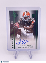 TERRANCE WEST 2014 AUTO AUTOGRAPH ROOKIE RC GREEN 01/50 BROWNS Limited