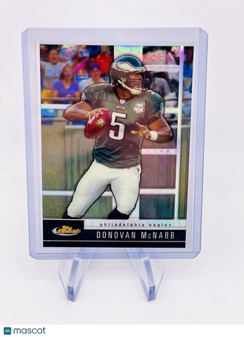 Donovan McNabb 2008 Topps Finest #12 Black Refractor /99 SP - EAGLES