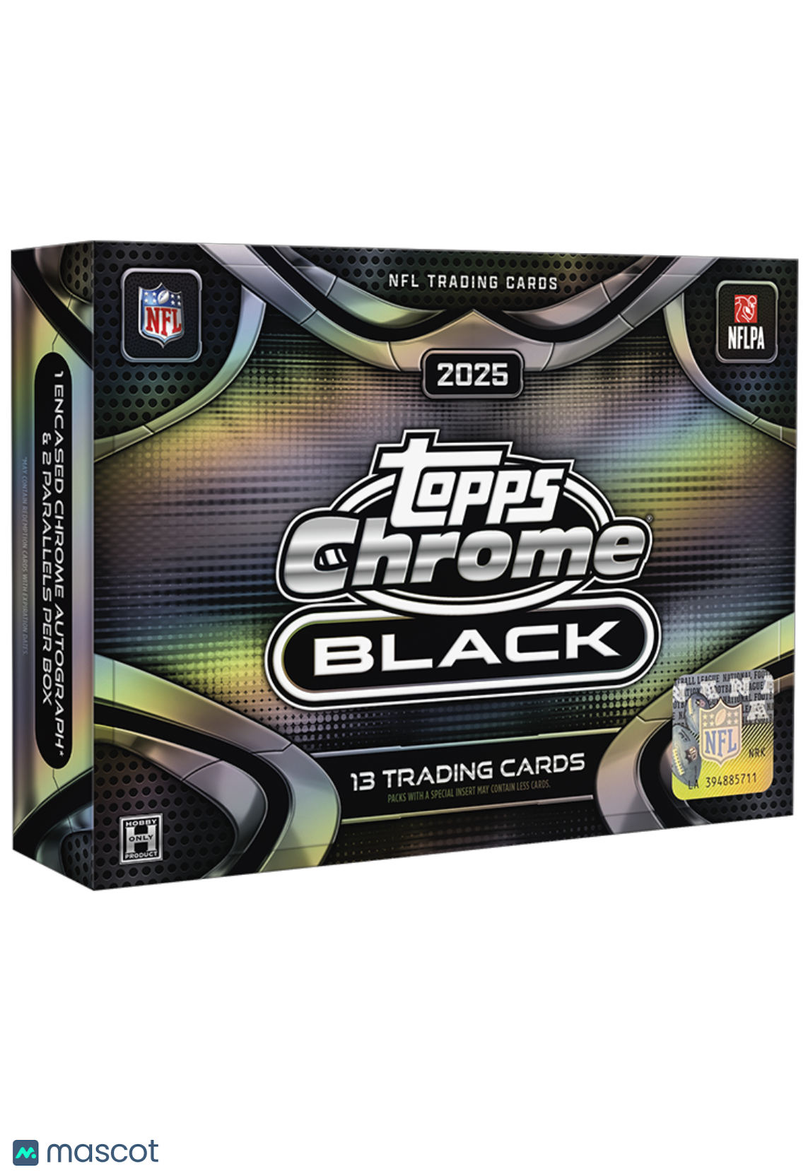 2025 Topps Chrome Black Football Hobby Box