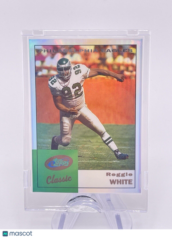 Reggie White 2005 ETOPPS Topps Refractor Foil Eagles Packers Classic