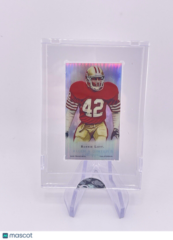 Ronnie Lott 2011 ETOPPS Allen And Ginter T206 Refractor Foil /799 49ers Topps