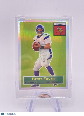 BRETT FAVRE ETOPPS TOPPS REFRACTOR /799 Vikings