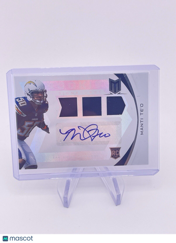 Manti Te’o 2013 Panini Momentum RPA Jersey Patch Auto Autograph Rookie RC