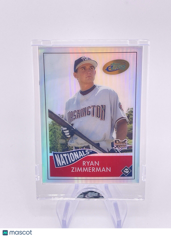 RYAN ZIMMERMAN 2006 ETOPPS TOPPS REFRACTOR ROOKIE RC /1499 Nationals