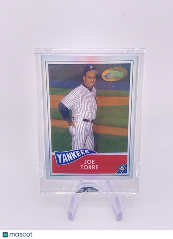 JOE TORRE 2006 ETOPPS TOPPS REFRACTOR /499 Yankees