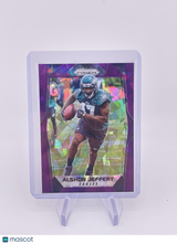 Alshon Jeffery 2017 Prizm Purple Ice Sp SSP Super Bowl Champ