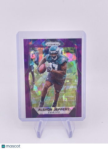 Alshon Jeffery 2017 Prizm Purple Ice Sp SSP Super Bowl Champ