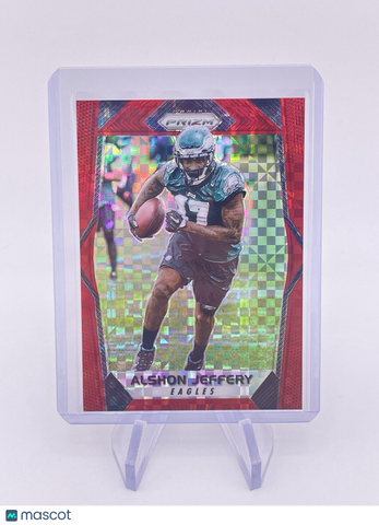 Alshon Jeffery 2017 Prizm Red Power /49 Eagles Super Bowl Champ