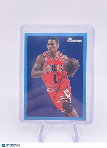 Derrick Rose 2009 Topps Bowman Blue Boarder 1948/1948 Variation NBA Bulls