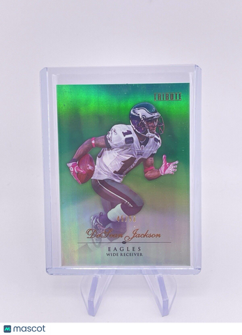 Desean Jackson 2010 Topps Tribute Green Foil /50 Parallel