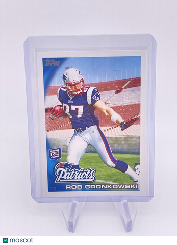 Rob Gronkowski 2010 Topps Rookie RC Patriots