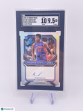 Saddiq Bey 2020 SGC 9.5 Prizm Silver Auto Autograph Rookie RC