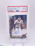 Antonio Pinero 2022 Bowman Chrome 1st Auto Autograph PSA 10